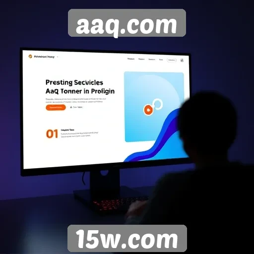 Tendências de design do site aaq.com em 2025