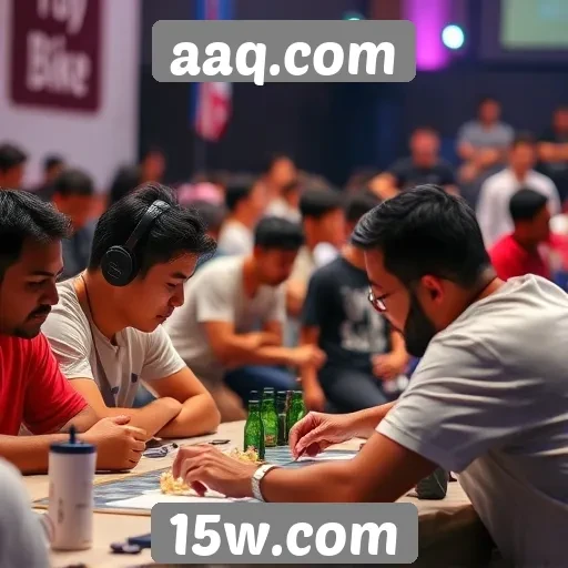 Os eventos e torneios promovidos pelo aaq.com